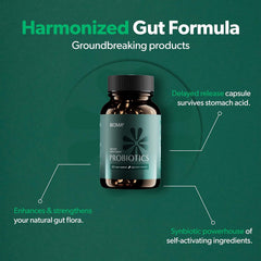BIOMA Probiotic Gut Support - Vegan, Gluten Free, 60 Caps - Clearance Sale